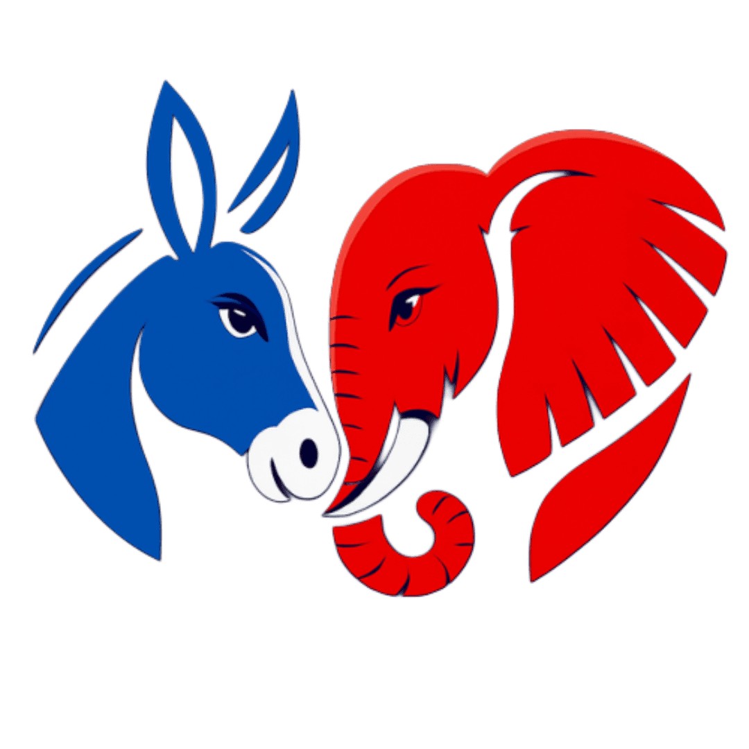 Middleton donkey vs elephant logo